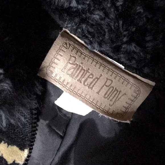 Vintage Rare Classic Painted Pony Short Chenille Jacket - Picture 8 of 8